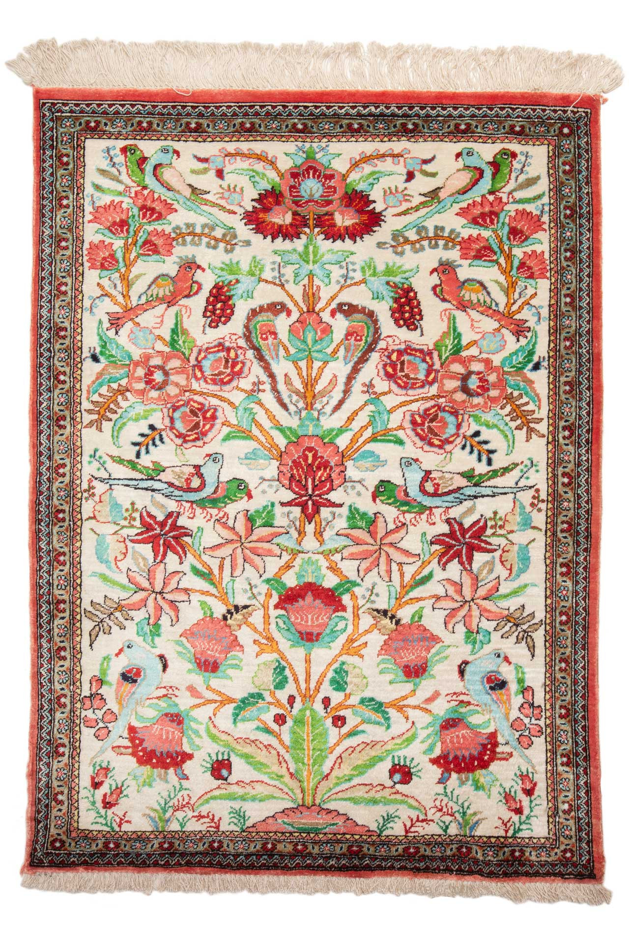 Ghom Silk Multi 58x79