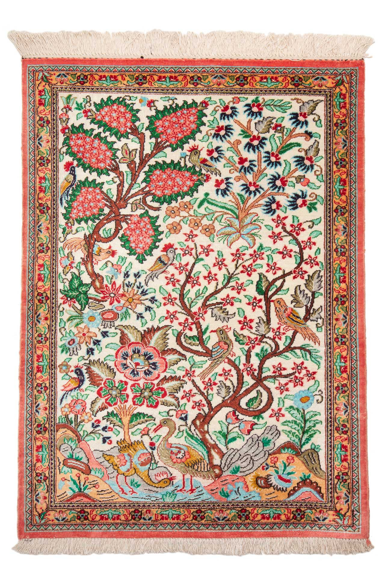 Ghom Silk Multi 59x81
