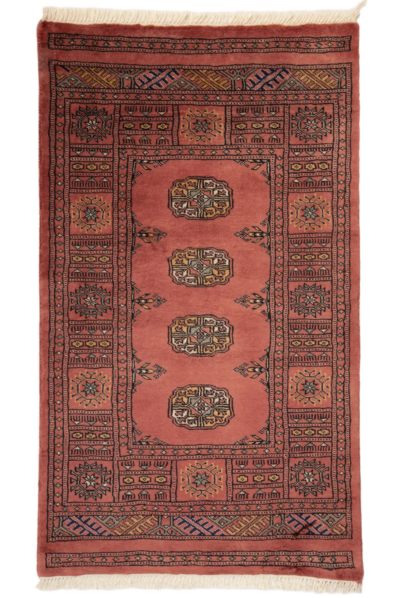 Bargi Mattor Ull Lahori Bochara Rust 77x131 ba_187634.jpg