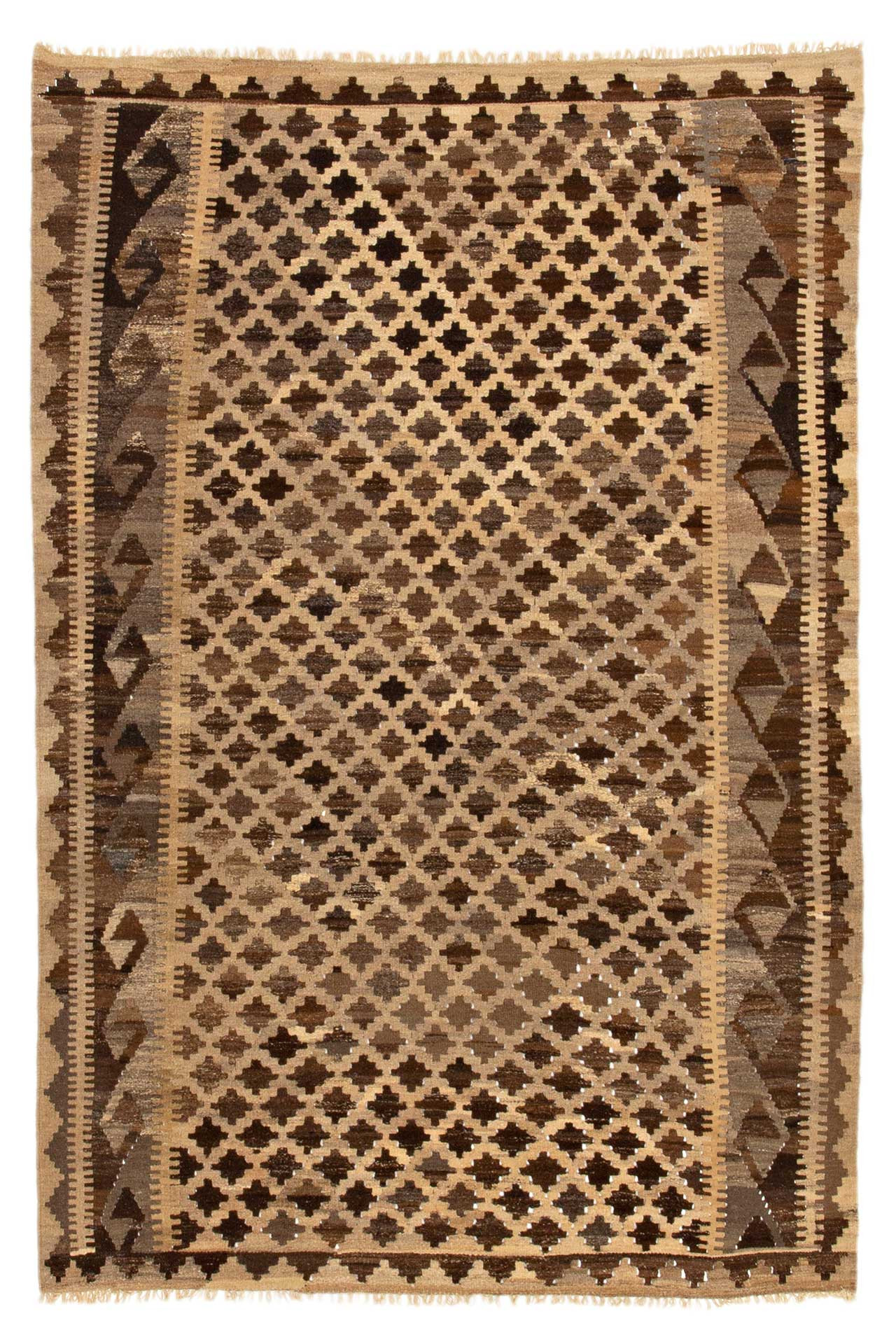 Kilim Raw Brown 195x290