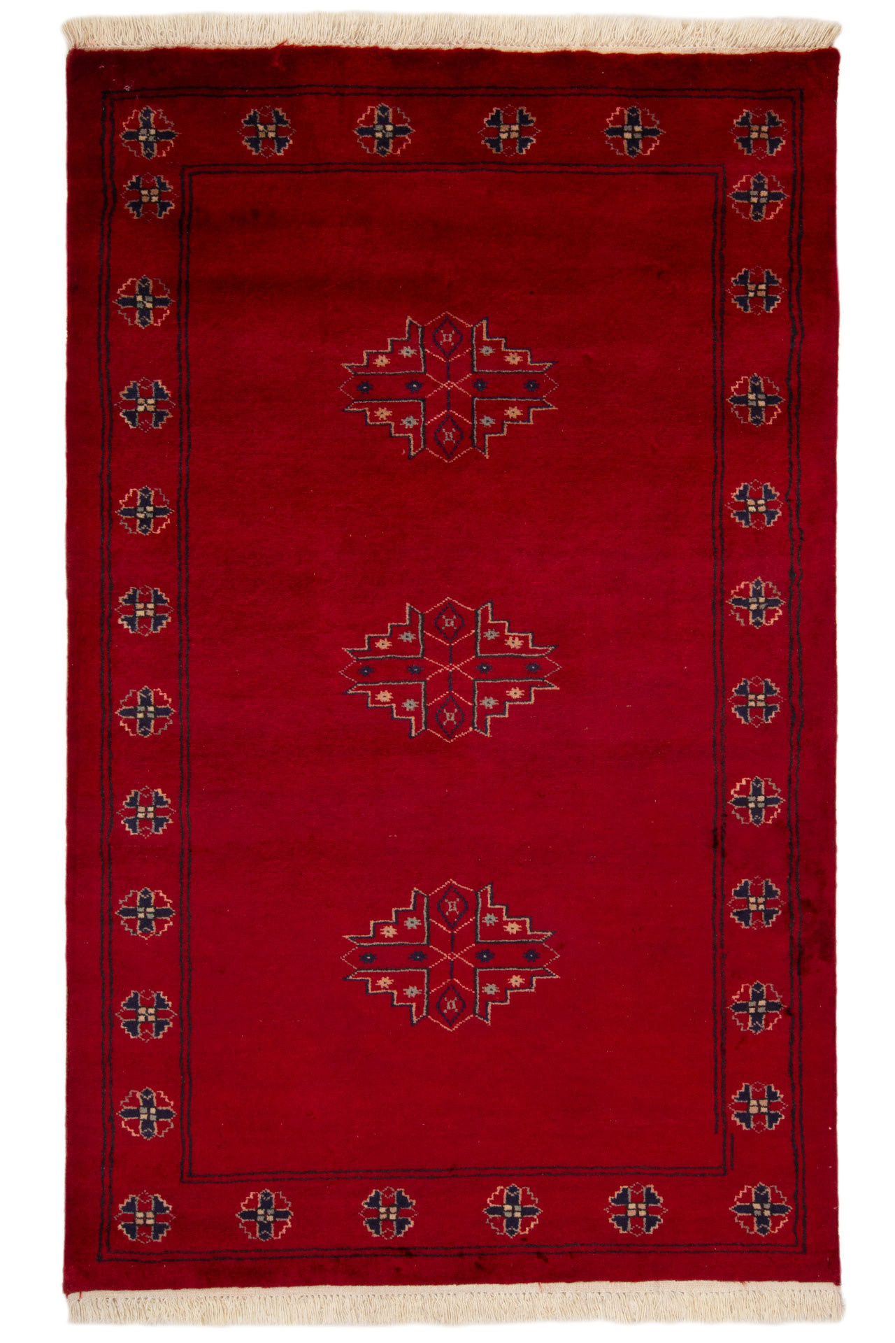 Bargi Mattor Ull Lahori Bochara Red 97x154 ba_250873.jpg