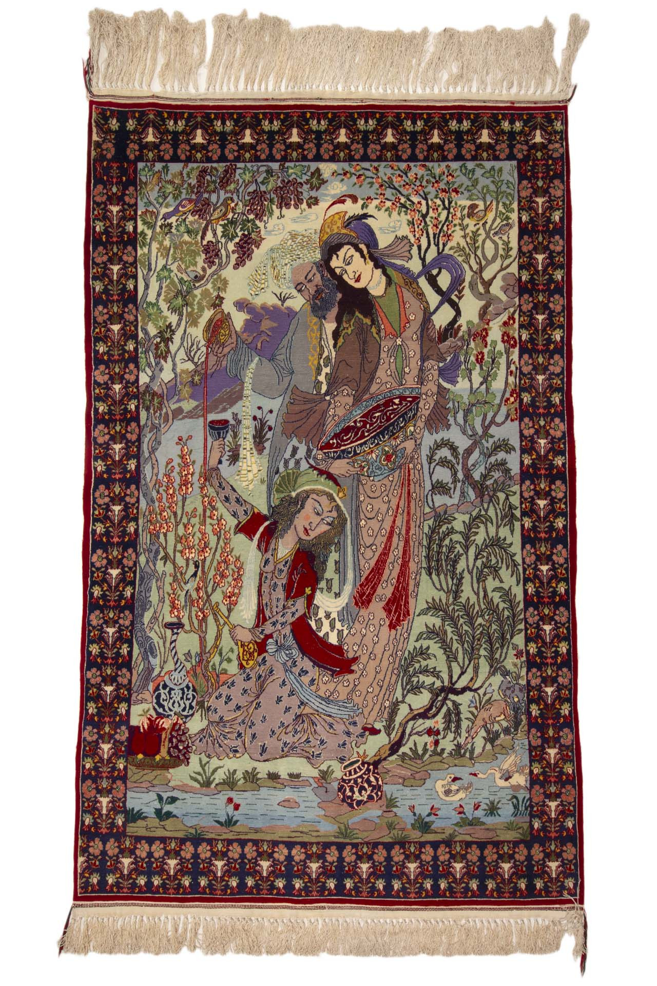 Bargi Mattor Ull Isfahan Multi 102x165 ba_286262.jpg