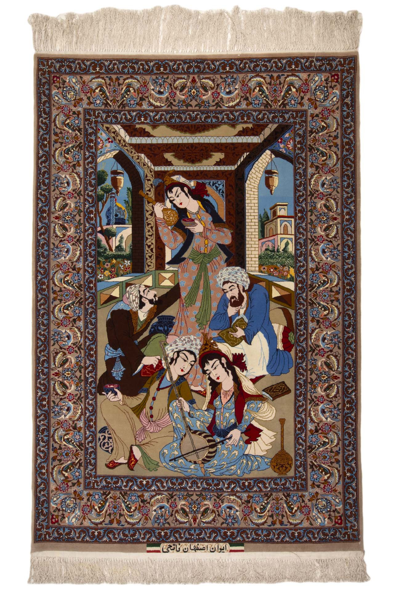 Bargi Mattor Ull Isfahan Multi 109x164  ba_286292.jpg