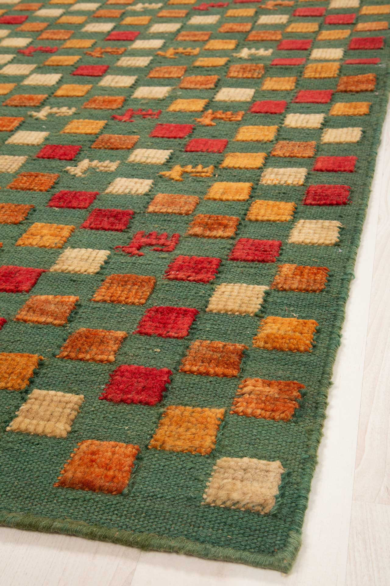 Kilim Modern Green 92x151