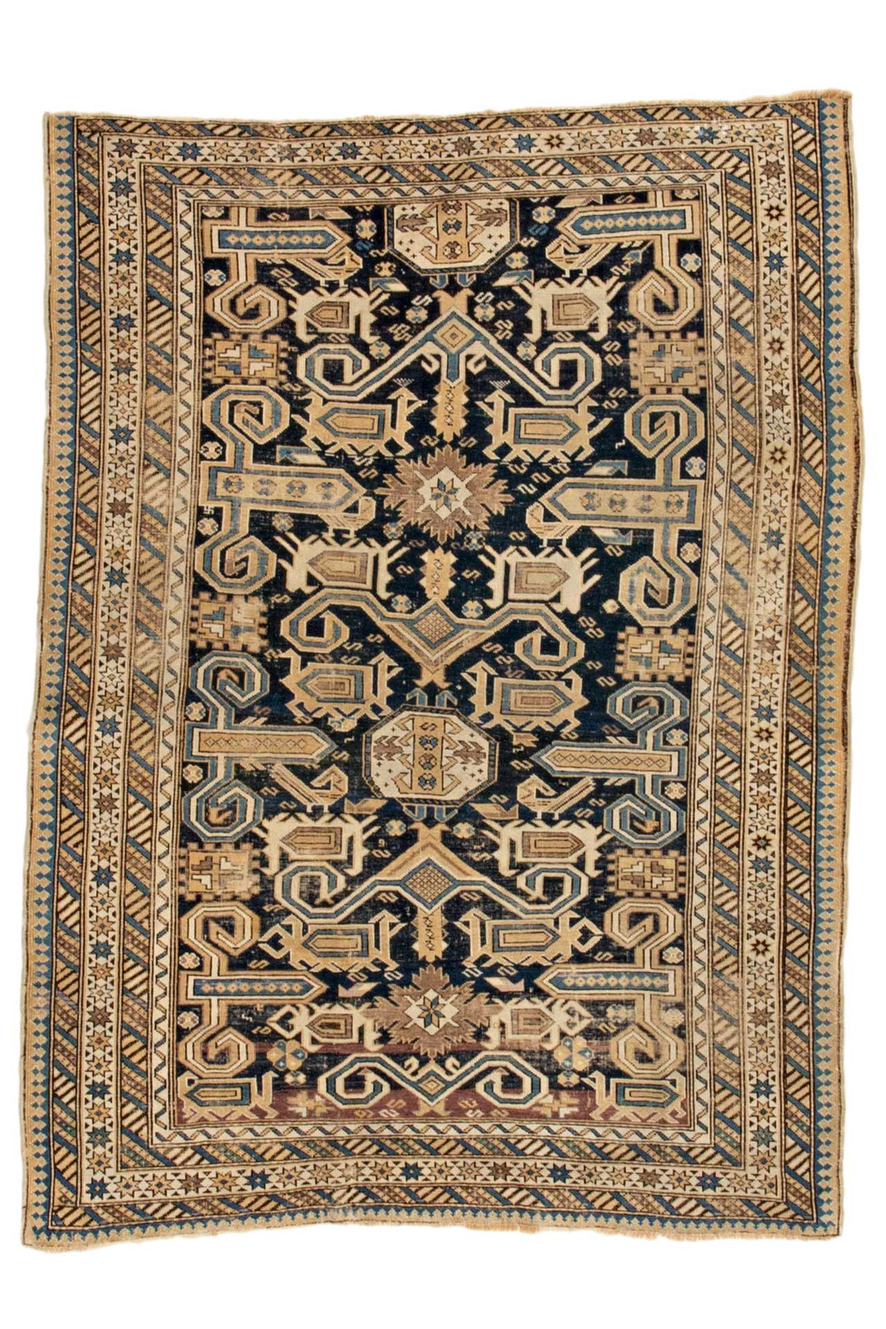 Kazak Antique Multi 124x165