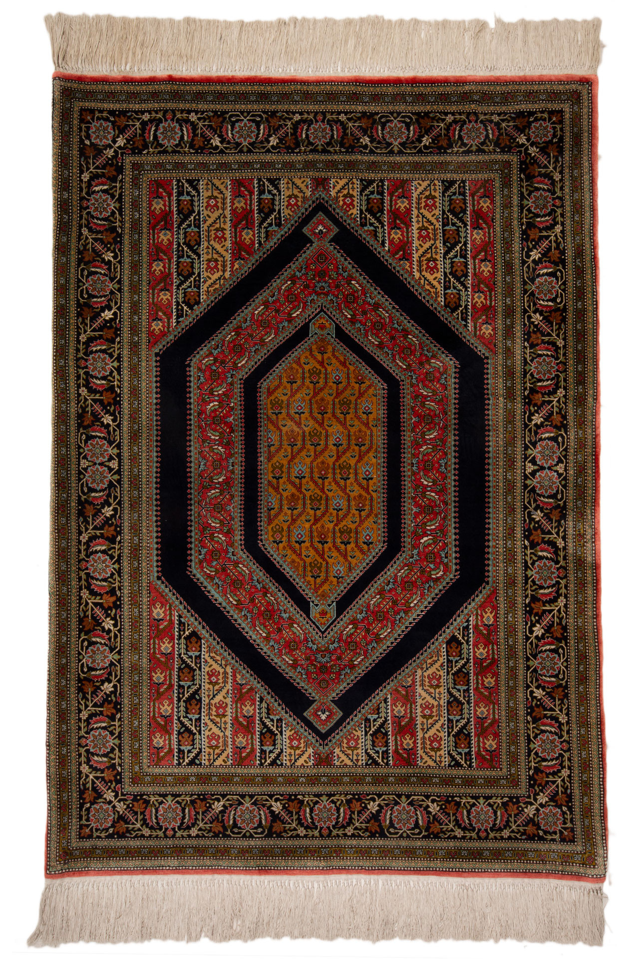 Bargi Mattor Ghom Silk Multi 106x156 ba_3777.jpg