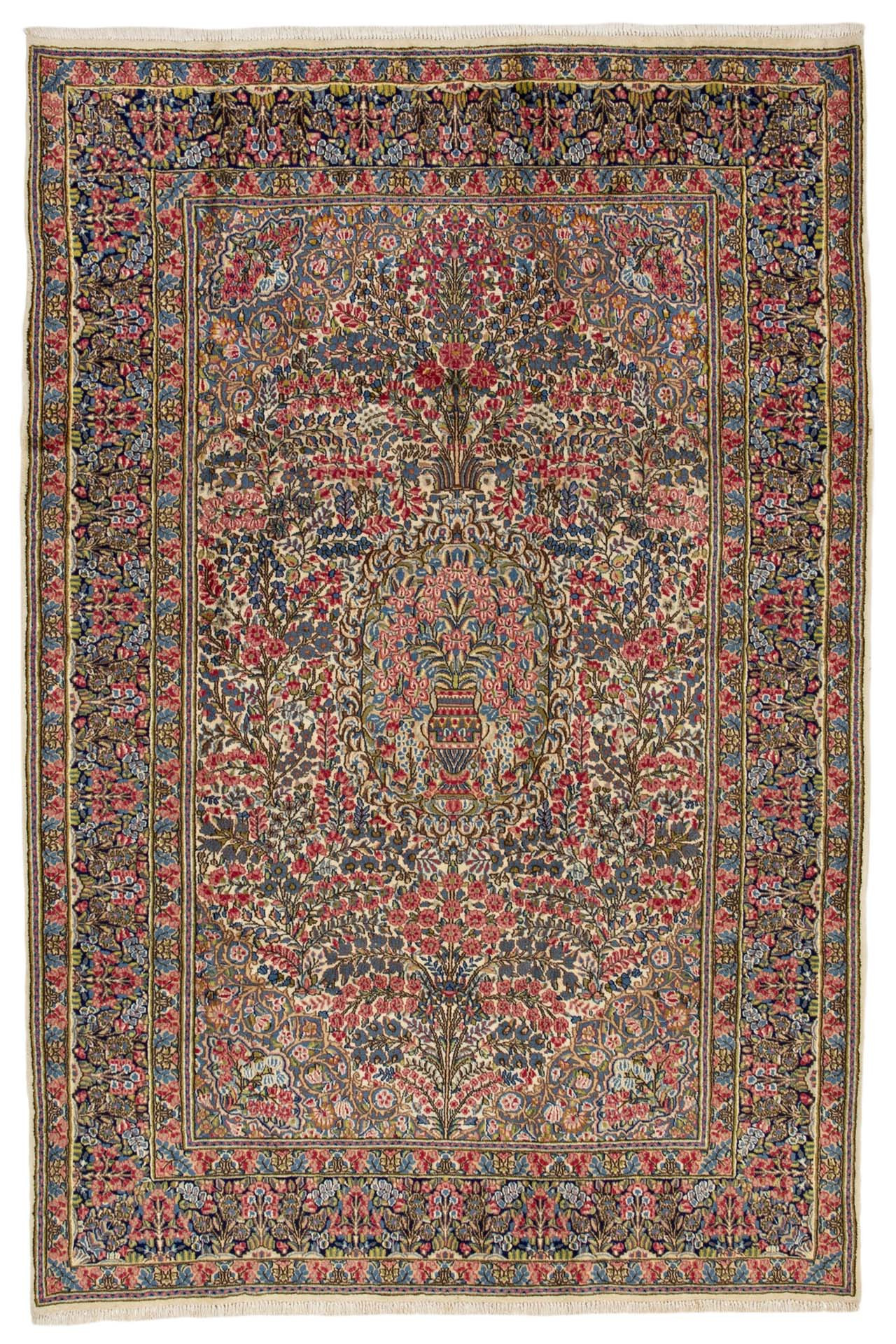 Bargi.se Kirman Lavar Multi 198x302 ull matta oriental ba_447890.jpg