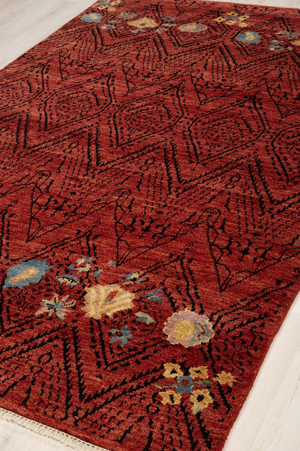 Bargi.se Pashtu Modern Red 197x300 ull matta modern ba_452318-1.jpg