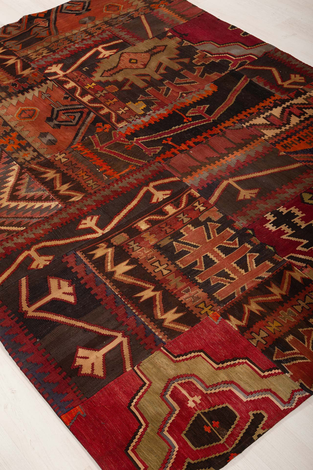 Patchwork Carpet Multi 169x231
