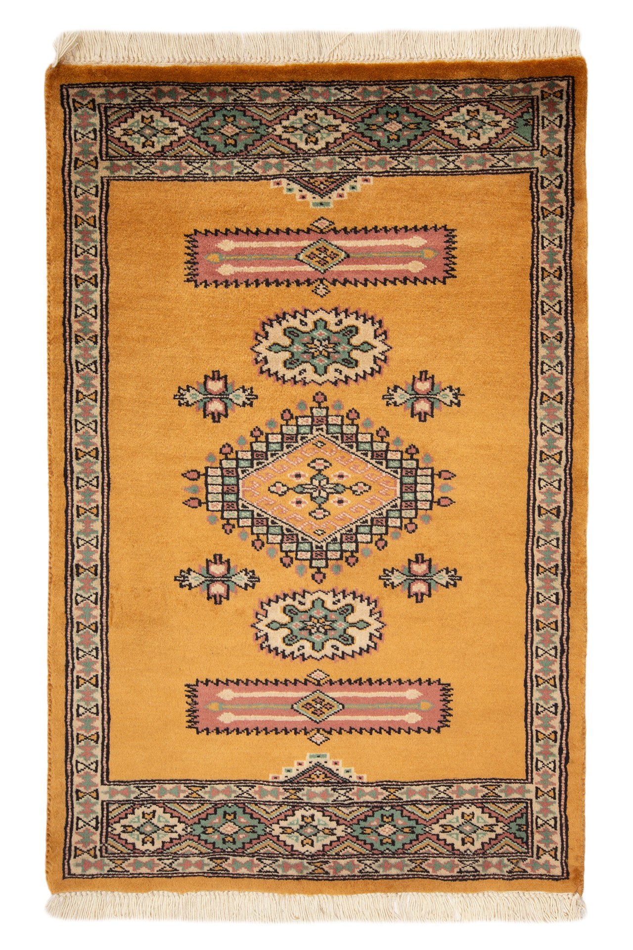 Bargi Mattor Ull Medallion Gold 65x99 ba_98577.jpg